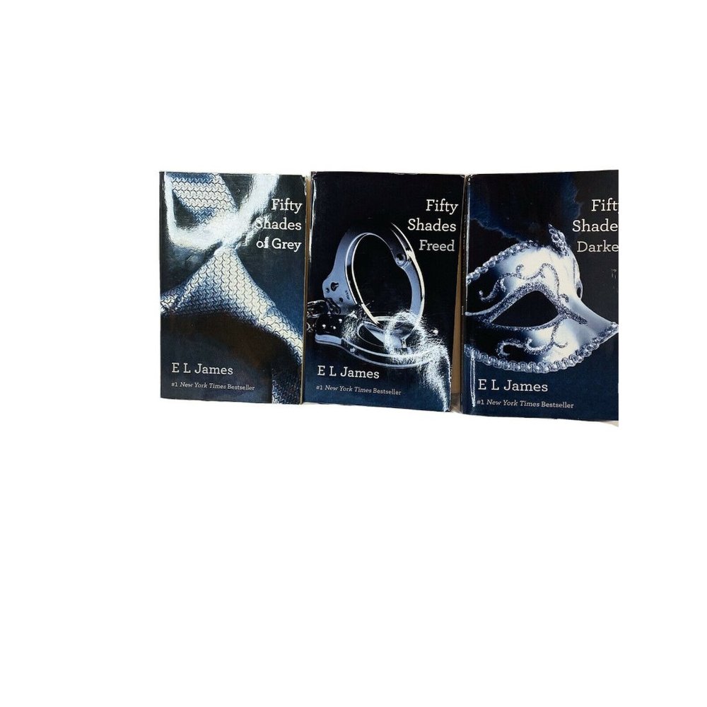FIFTY 50 SHADES OF GREY TRILOGY 1 2 3 FREED DARKER - Picture 5 of 11